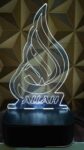 Beautiful Allah 3D acrylic LED lamp (BA!!)