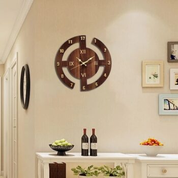 Wooden Wall clock stylish design (WW1)
