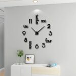 English & Counting 3D DIY Clock (EC1)