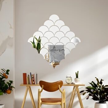 12pcs Fireclay Mirror Acrylic Wall Decor(FMA)