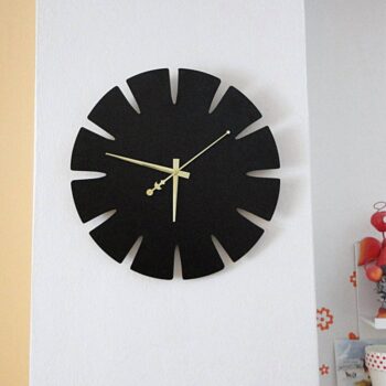 Silent Style MDF Wooden Wall Clock (SS1)